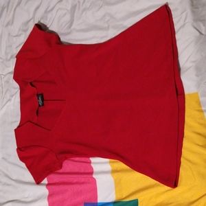Red vintage top